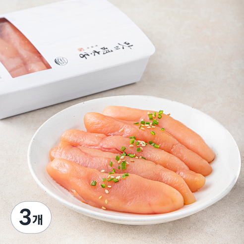 맛의명태자 프리미엄 명란 양념젓갈, 150g, 3개