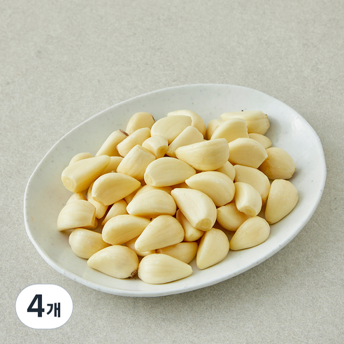 매운맛 깐마늘, 4개, 200g