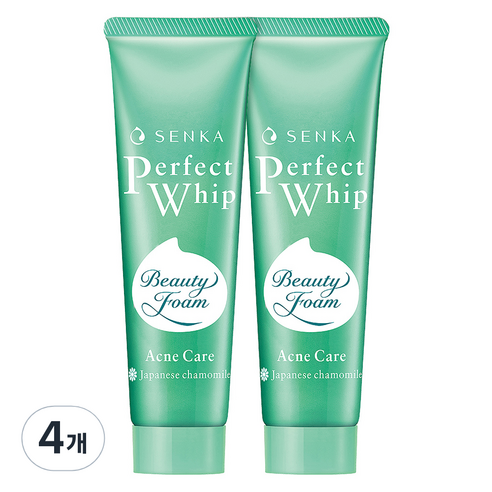센카 퍼펙트 휩 아크네케어, 50g, 4개