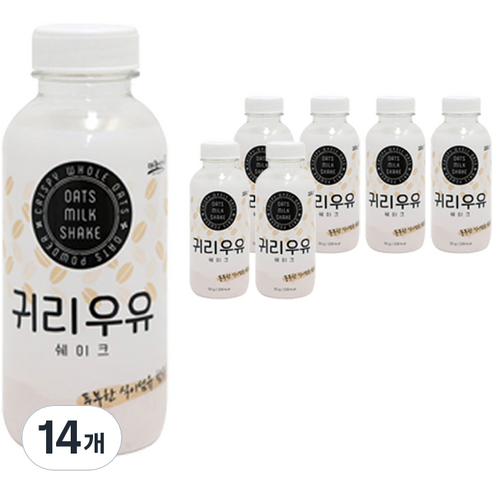 태광선식 귀리우유 쉐이크, 14개, 50g