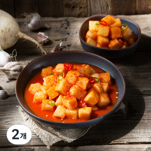 모산에프에스 진경 깍두기, 4.5kg, 2개