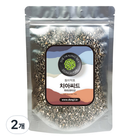 동이약초 파라과이산 치아씨드, 150g, 2개