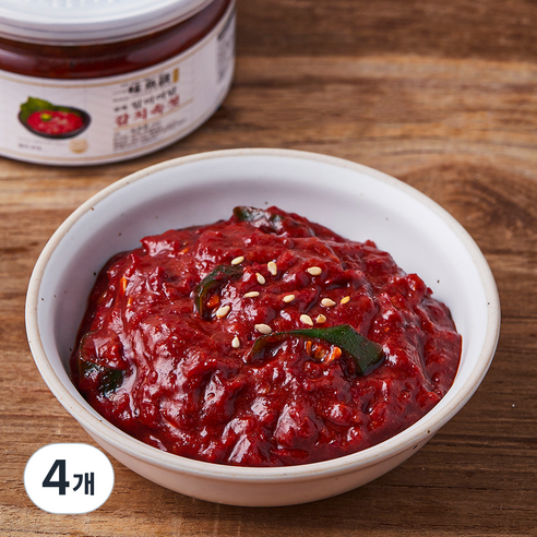 일미어담 갈치속젓, 150g, 4개
