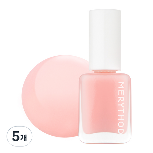 메리쏘드 릴엣지 네일영양제 02 내추럴, 7ml, 5개