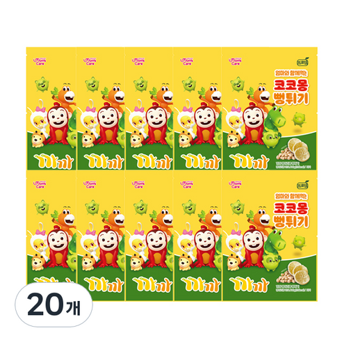 프로엠 까까 코코몽 병아리콩 미니 뻥튀기 30g, 20개, 병아리콩맛