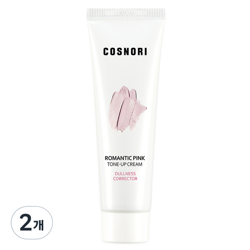 코스노리 로맨틱 핑크 톤업 크림 50ml, 01 로맨틱 핑크, 2개
