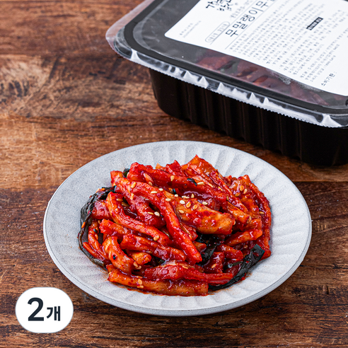 강남밥상 무말랭이무침, 200g, 2개