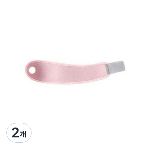 비즈온 따듯한 여자 손목 보호대 핑크, 2개