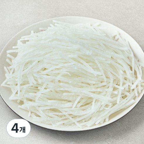 무채, 1kg, 1개입, 4개