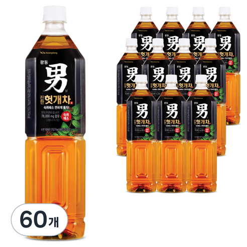 광동진한헛개차, 1.5L, 60개