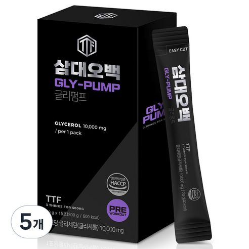 삼대오백 글리세롤 펌프 15p, 300g, 5개