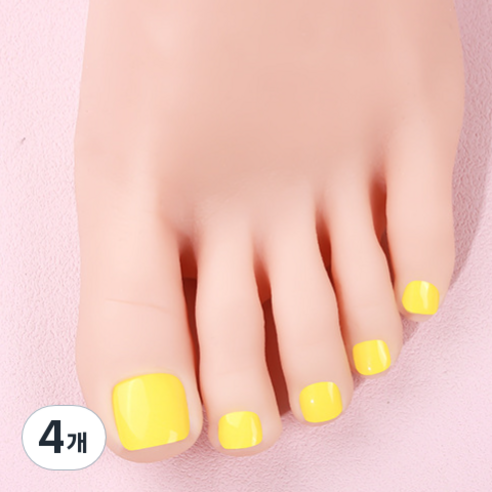 블루코지 돋보이는 패디 팁 스티커, 4개, Type 09