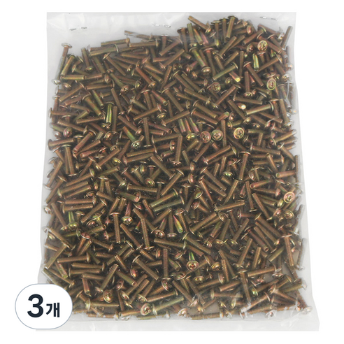 둥근머리 나사 볼트 1kg, 1740개