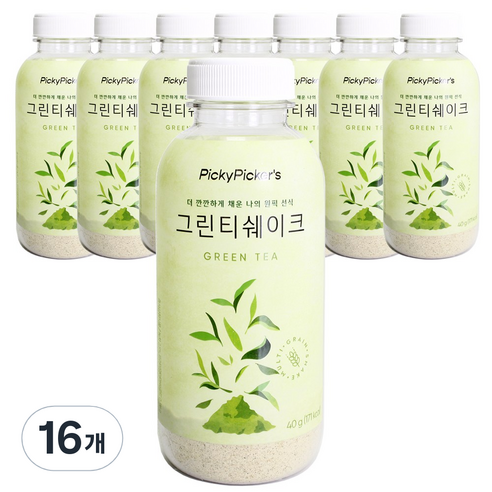그린티 쉐이크 선식가루, 16개, 40g