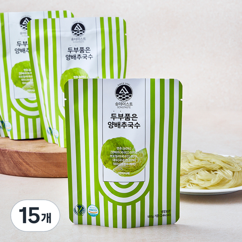 하이푸드 송테이스트 두부품은 양배추국수, 180g, 15개