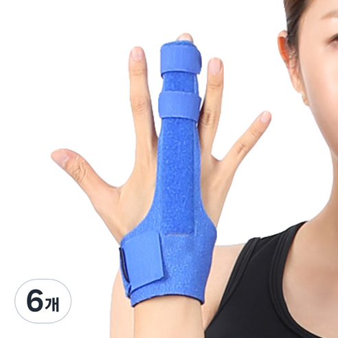 검지 중지 약지 손가락 보호대 XL, 6개