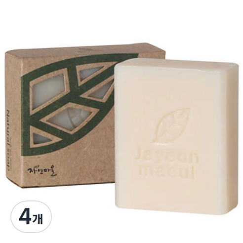 자연마을 콜라겐비누, 80g, 4개