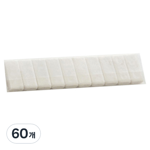 팔로미노 블랙윙 리필 지우개, 화이트, 60개