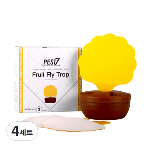 페스트7 초파리 트랩 세트, 4세트