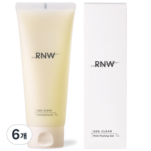 알엔더블유 마일드 각질제거 필링젤, 150ml, 6개