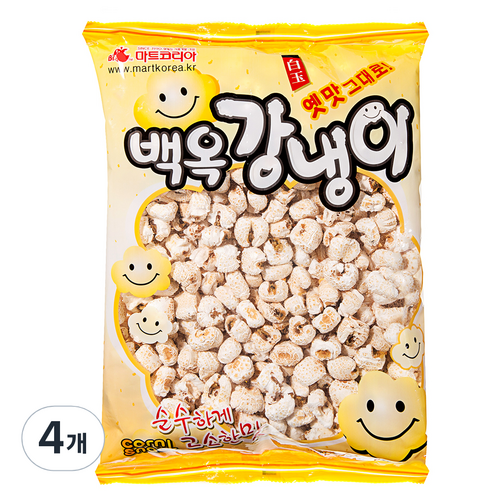 함박 백옥 강냉이, 200g, 4개