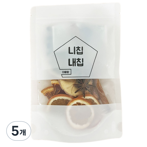 간편한 뱅쇼 키트 샹그리아 만들기 재료, 40g, 5개