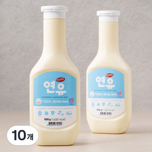 리치스 연유, 500g, 10개