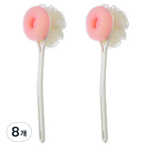 알로데 레이어드 꽃 바디 브러쉬, TYPE01 핑크, 8개, 1개입