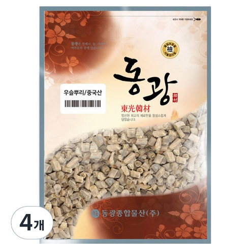 동광한방몰 우슬뿌리, 600g, 4개