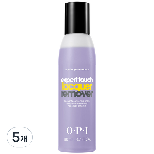 오피아이 엑스퍼트 터치 젤네일 보라 리무버, 110ml, 5개