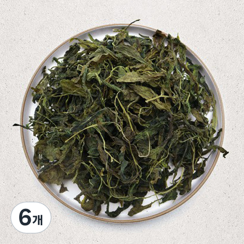 뭉글 건취나물, 100g, 6개