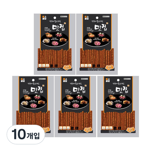 극상소재 맛집 반려동물 간식 져키 100g, 황태맛, 10개입