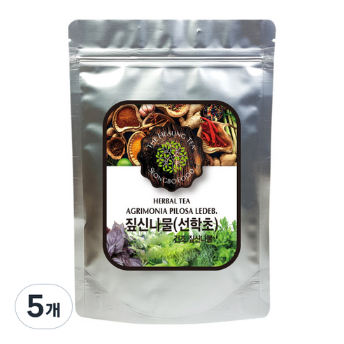 성보식품 국내산 짚신나물 선확초, 5개, 100g