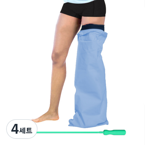 하드웰 깁스 방수커버 다리 L90 + 긁개, 4세트