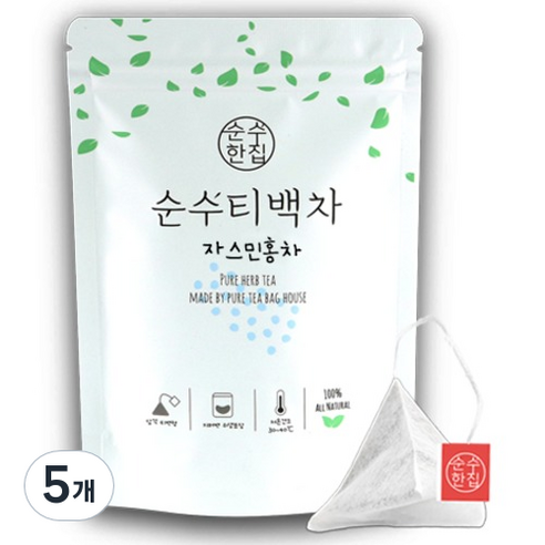 순수한집 자스민홍차 티백, 1g, 5개, 10개입