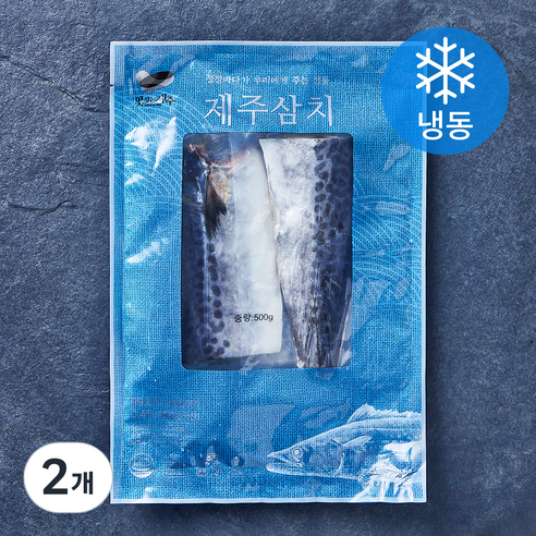 맛있는제주 제주 삼치 (냉동), 2개, 500g