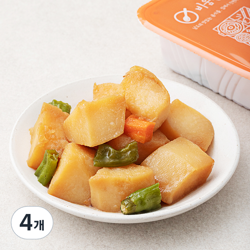 비움반찬 감자조림, 280g, 4개
