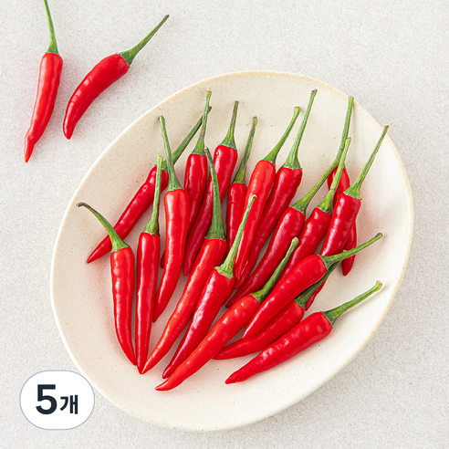 쥐똥고추(프릭키누), 5개, 50g