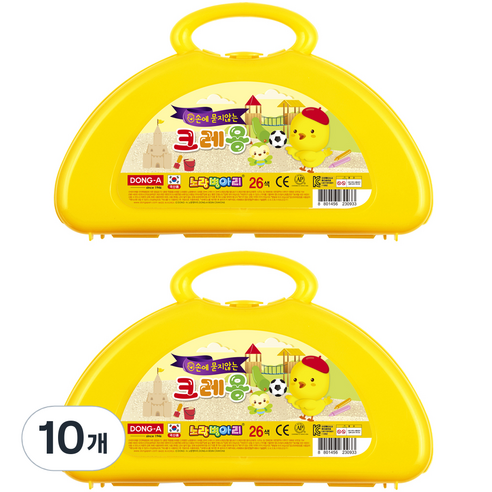 동아 노랑병아리 크레용, 26색, 10개