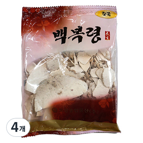 동광종합물산 백복령, 100g, 4개