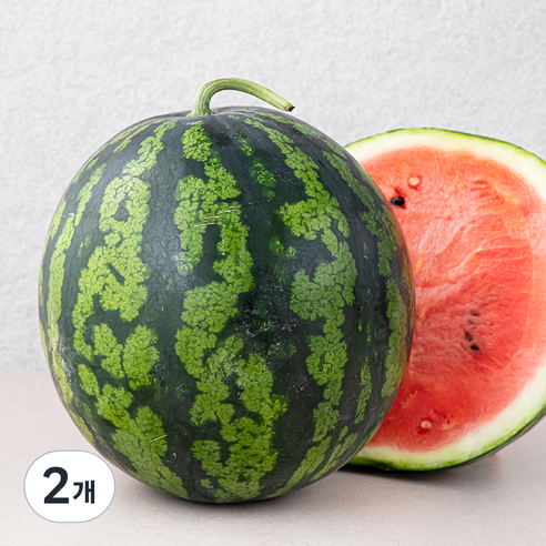당도선별 수박, 4kg 미만, 2개