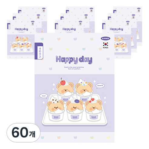 펜피아 1000 초등 8칸쓰기 제본노트, C 퍼플, 60개