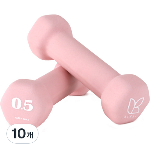 아리프 네오프렌 선인장 아령, 500g, 10개