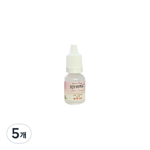조이리퀴드 아로마조이 슬라임 향료 10ml, 5개, 딸기