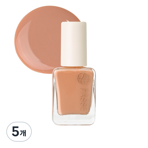 파셋 셀럽 네일컬러 폴리쉬 매니큐어 7ml, 17 위트베이지, 5개