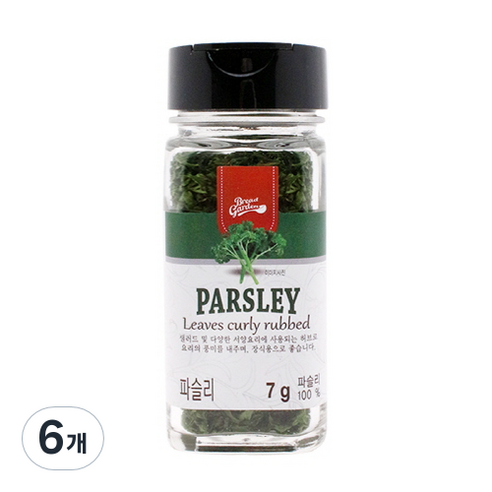 브레드가든 파슬리 후레이크, 7g, 6개