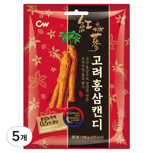 청우식품 고려홍삼캔디