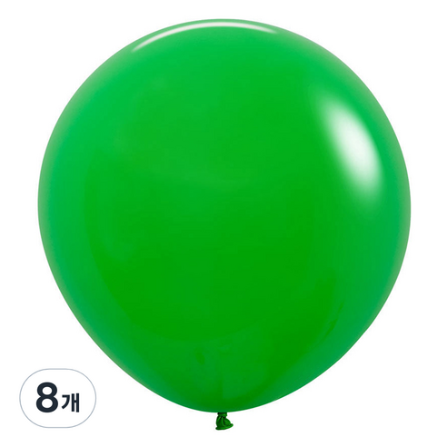 셈퍼텍스 풍선 60cm, 샴록그린, 8개