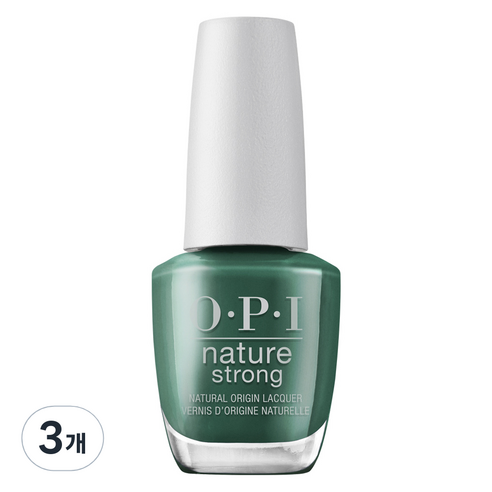 오피아이 네이처스트롱 매니큐어 NAT035, Leaf by Example, 3개, 15ml