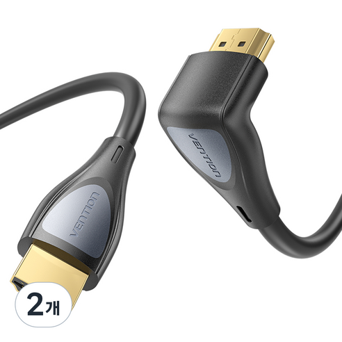 벤션 270도 HDMI V2.0 모니터 케이블, 2개, 1.5m